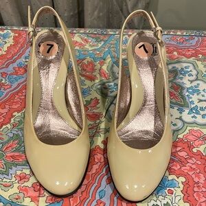 Sofft Yellow Slingback Heels 👠